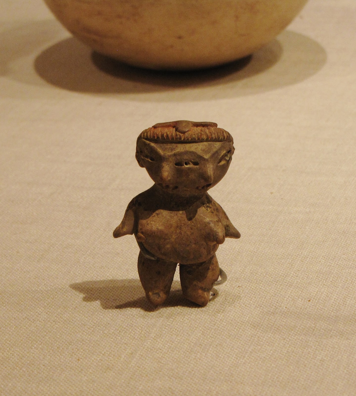 Female Figurine, ceramic and pigment, 500/400 BCE, Tlatilco; Tlatilco, Valley of Mexico, Mexico