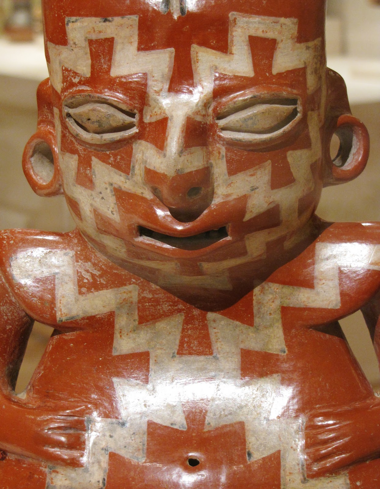 Female Effigy, terracotta and pigmented slip, 200/100 BCE, Chupícuaro; Guanajuato or Michoacán, Mexico